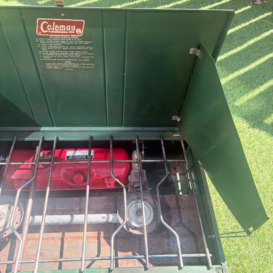 Coleman コールマン　ツーバーナー　413G ビンテージ　レア
