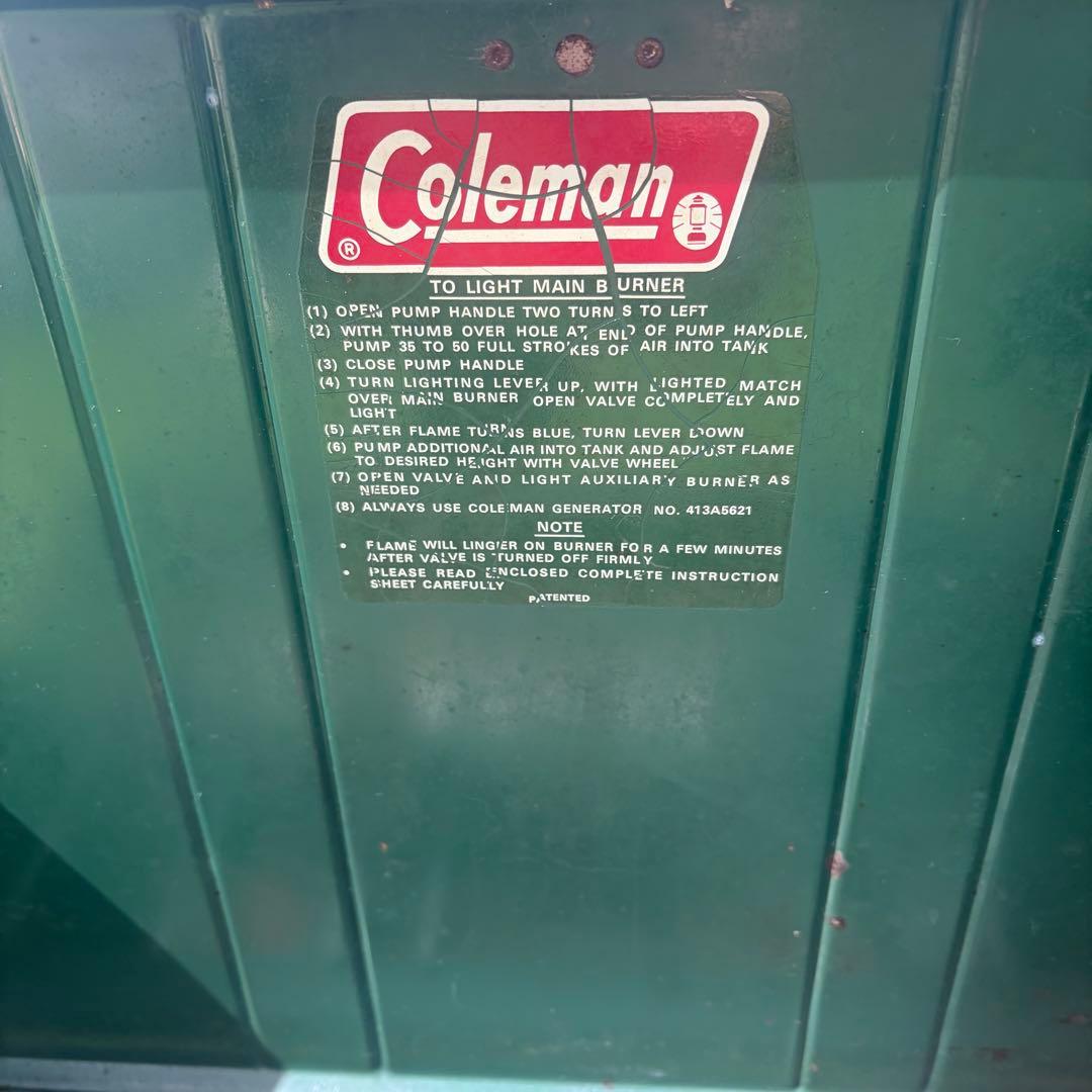 Coleman コールマン　ツーバーナー　413G ビンテージ　レア