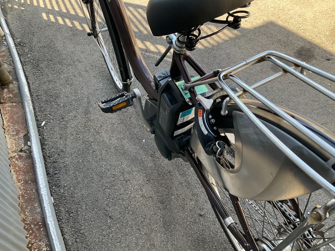 ヤマハ新機種電動アシスト自転車pasnatura26インチ　ブラウンアルミボディ