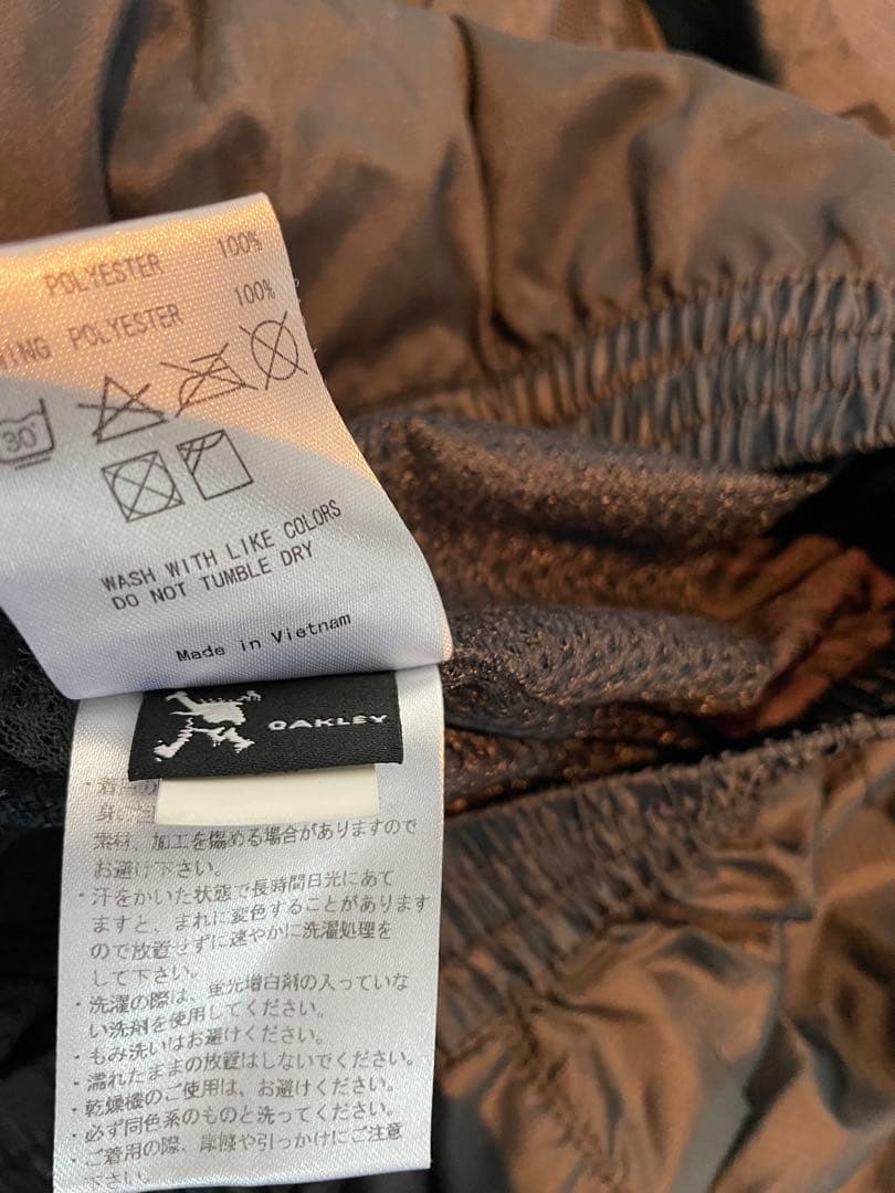OAKLEY オークリー　TYPE-02 セットアップ　Mサイズ ブラック