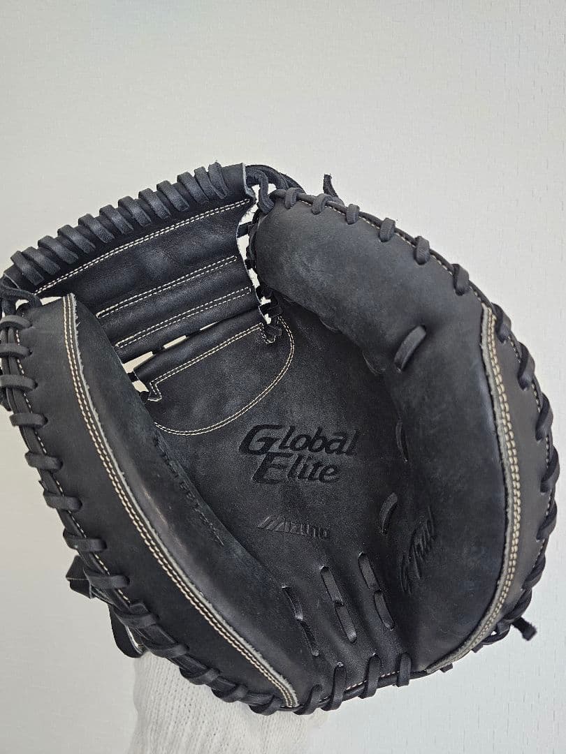 mizunoグローバルエリート　軟式野球　捕手用　中古品