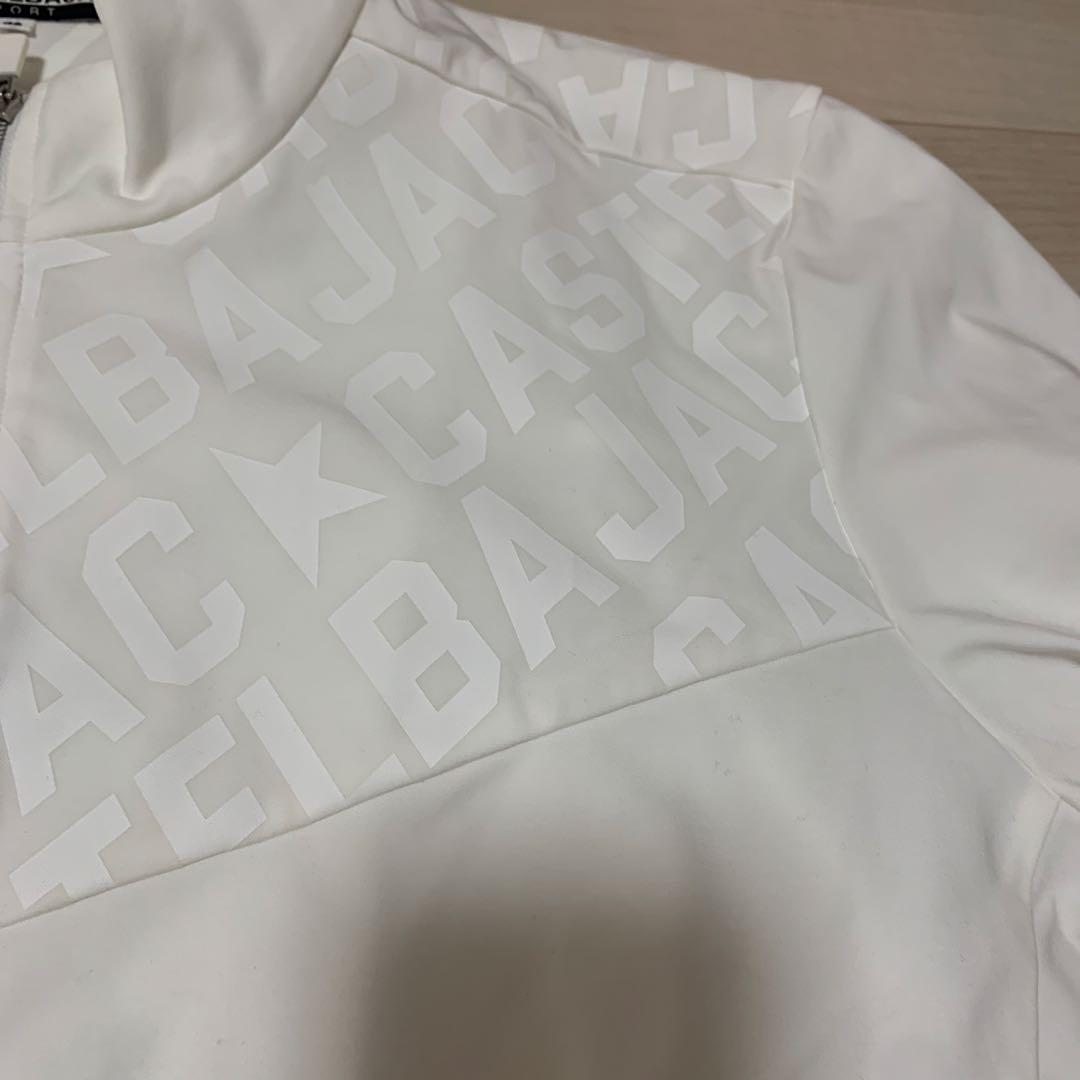 CASTELBAJAC ホワイト ジップアップジャケット春夏用