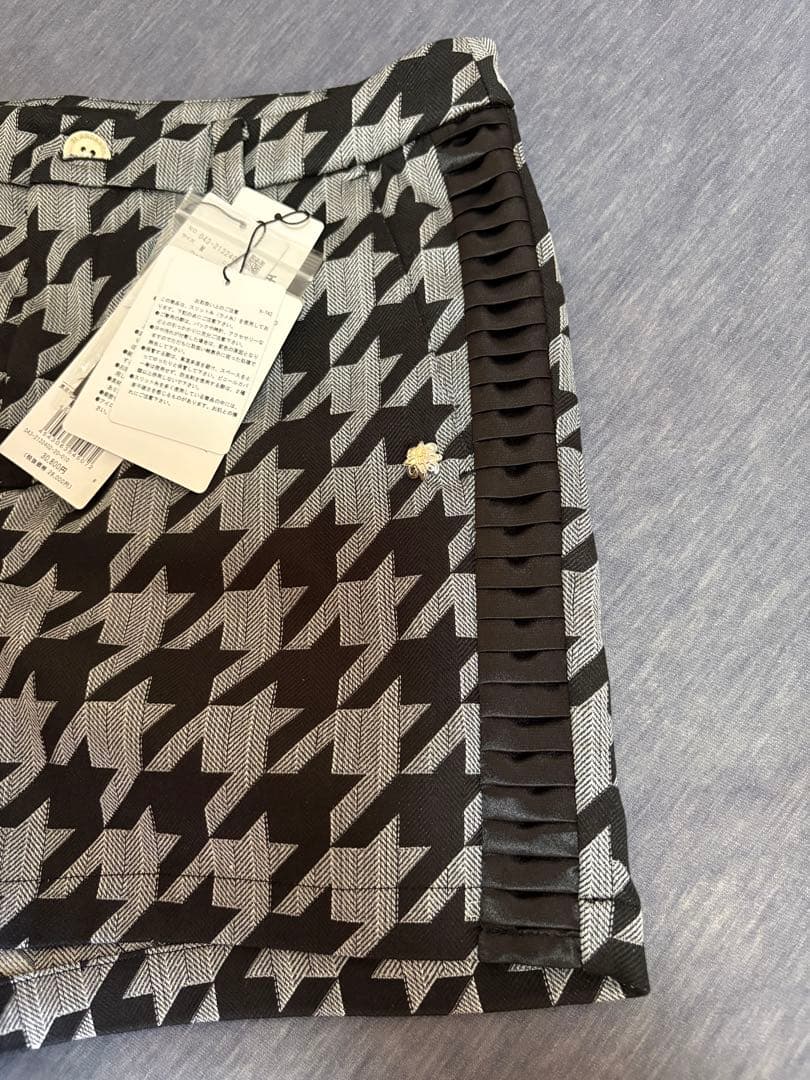 【新品・2万円値引き】SANDREWS ハウンドトゥース柄 高級パンツ