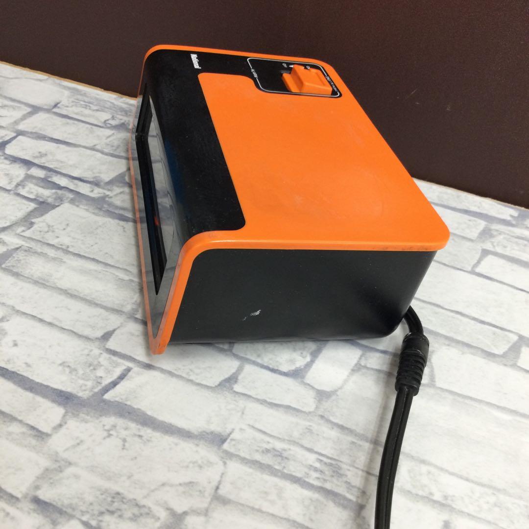 パタパタ時計　National　ヤングスヤスヤ　ドラムクロック　昭和レトロ