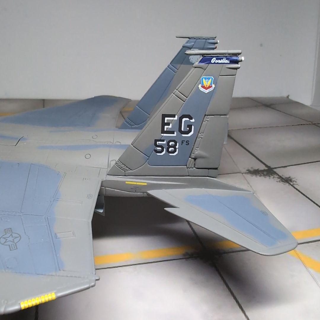 ゲインコープ製アメリカ空軍第58戦闘飛行隊F-15Cダイキャスト製完成品1/72