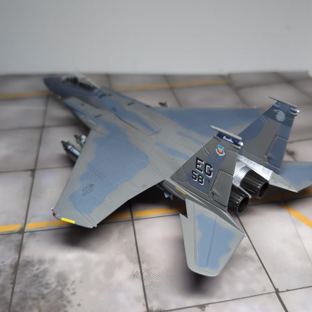 ゲインコープ製アメリカ空軍第58戦闘飛行隊F-15Cダイキャスト製完成品1/72