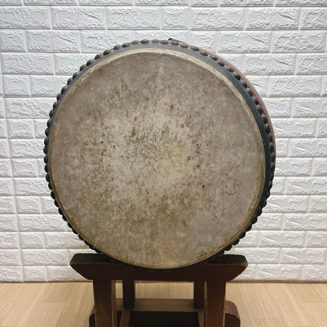 和太鼓 長胴太鼓 和楽器 お祭り 1尺3寸 くり抜き胴 アンティーク レトロ