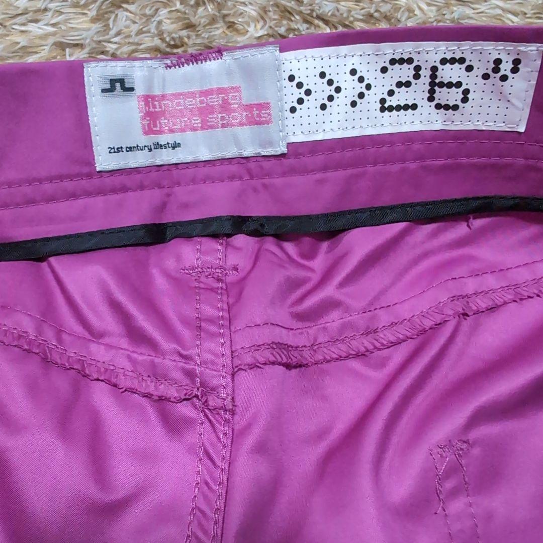 J.Lindeberg Future Sports ピンクパンツ　ゴルフ