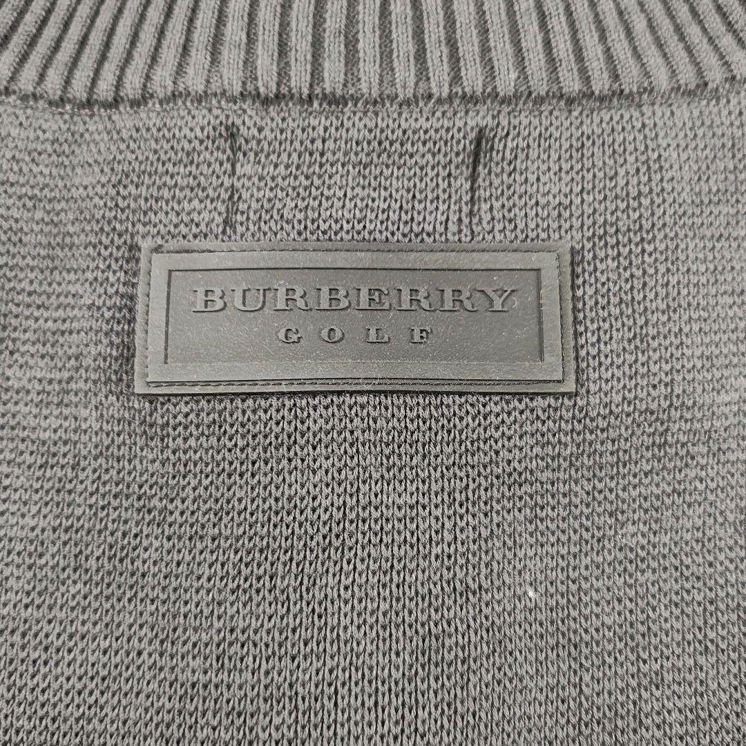 【新品！】BURBERRY GOLF ゴルフ ベストジップアップ ロゴプレート