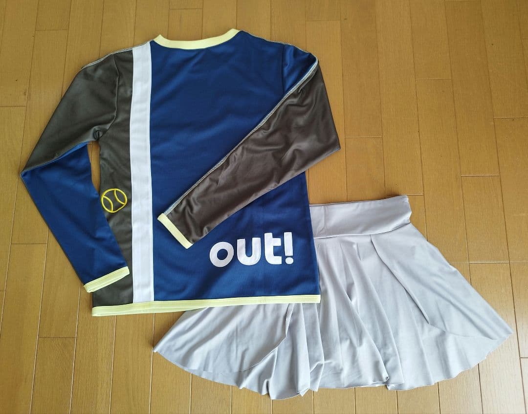 スコート未使用　kea キア長袖Tシャツ＆スコートセットアップ
