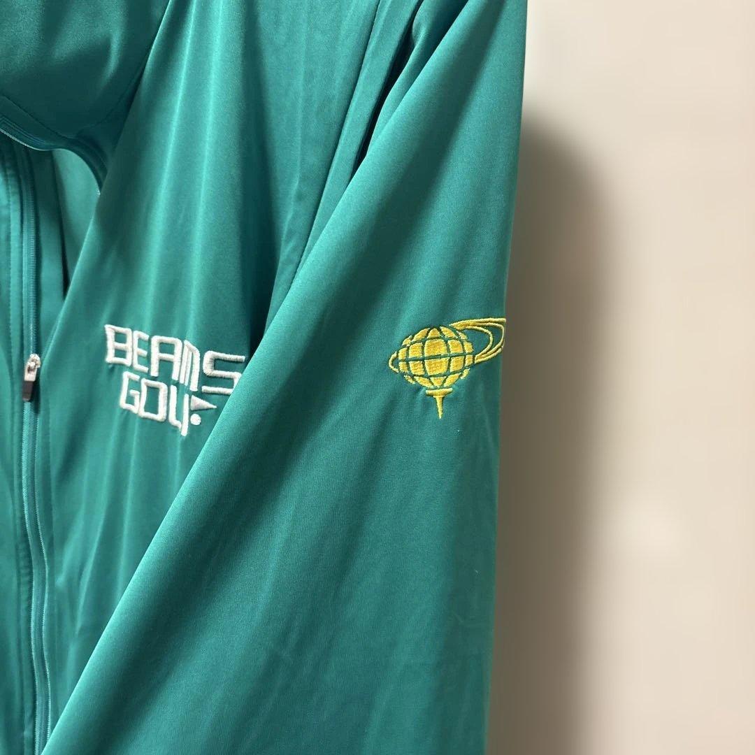 BEAMS GOLF グリーン フルジップジャケット M 2way