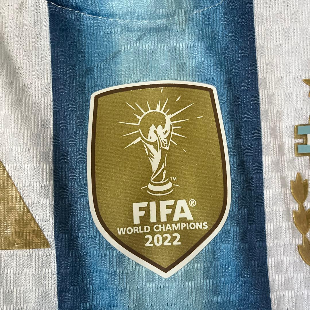 ☆美品☆ アルゼンチン代表 ホーム オーセンティック 最新モデル メッシ 10番