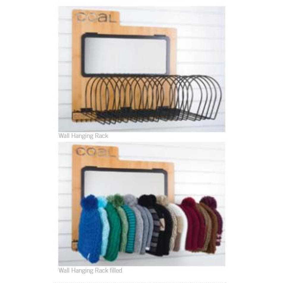 Coal 展示 店用 wall hanging rack ビーニー 収納 コール