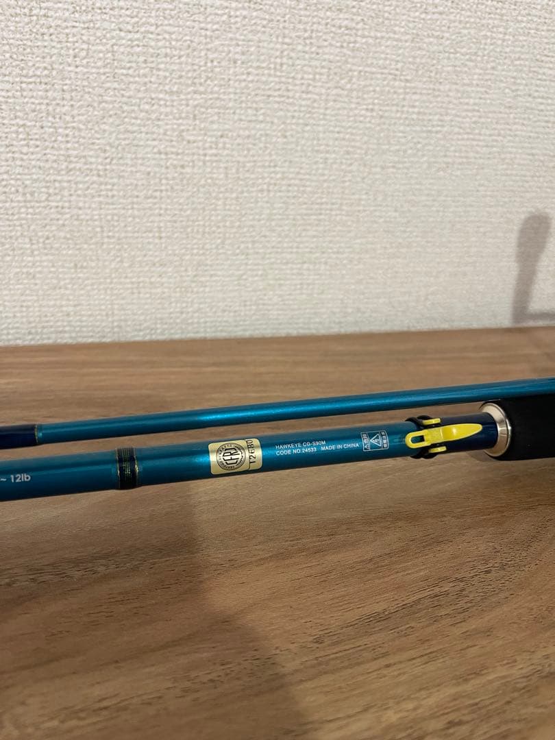 ロッド Daiwa REVROS LT 4000-CH + LUXXE Hawkeye