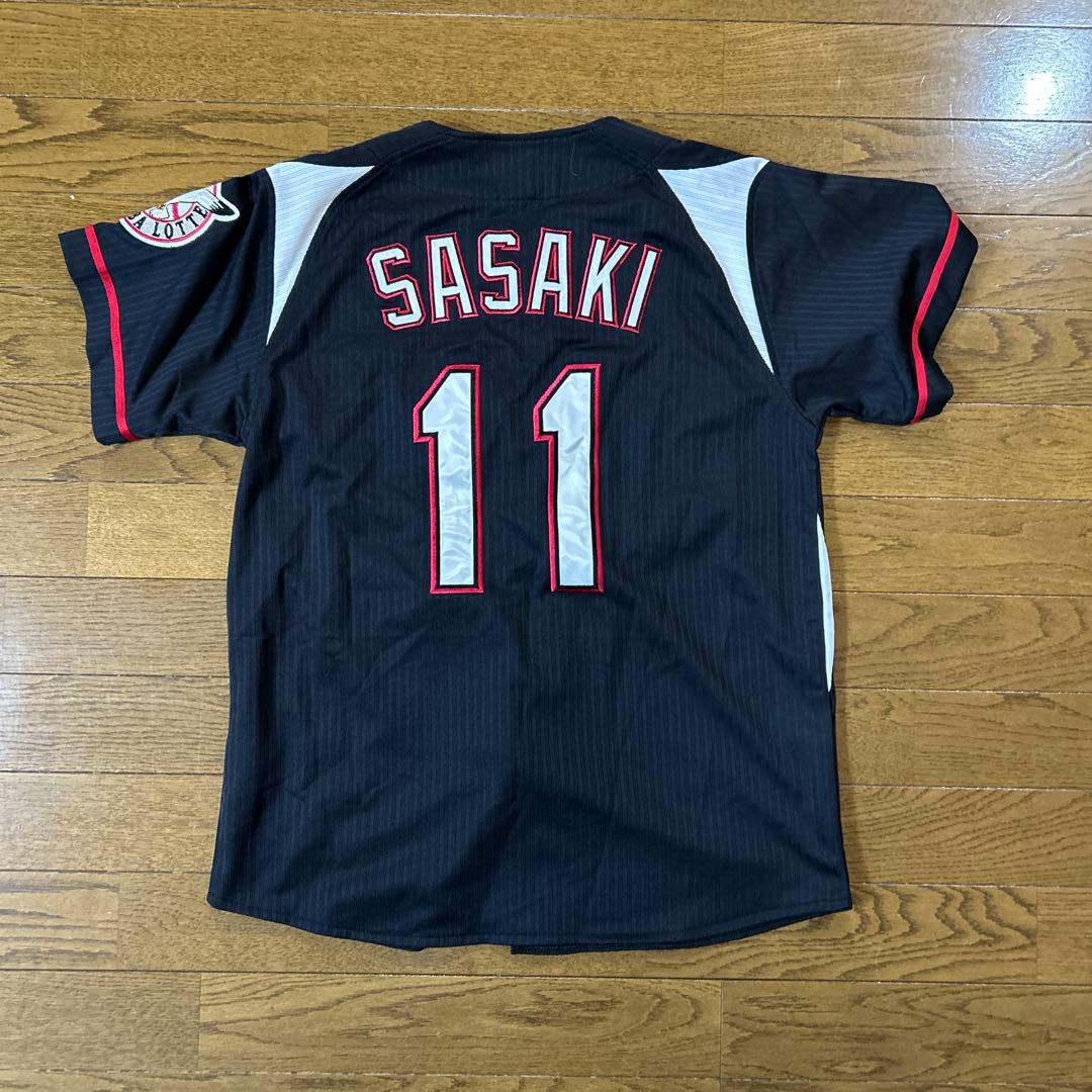 千葉ロッテマリーンズ 佐々木千隼 ユニフォーム Sサイズ