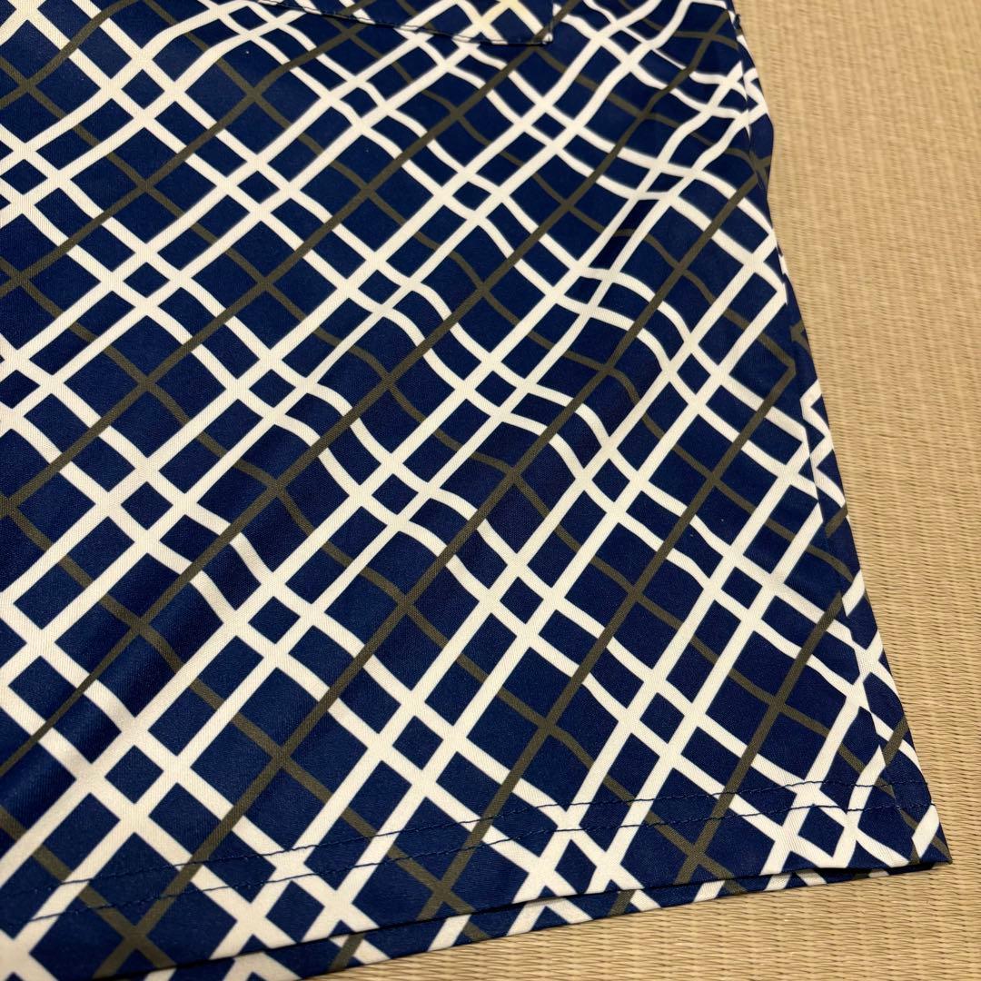 【美品】ハーフパンツ　Oサイズ　ヨネックス　テニス　バドミントン チェック柄