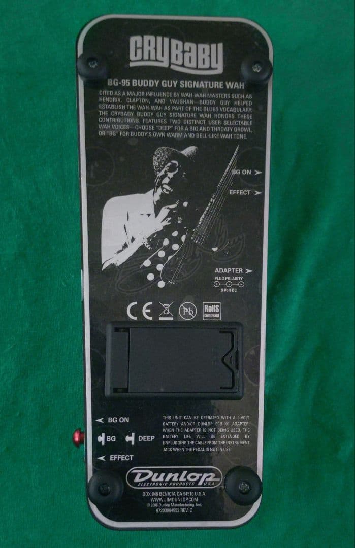 【元箱あり】Buddy Guy Signature CRY BABY WAH