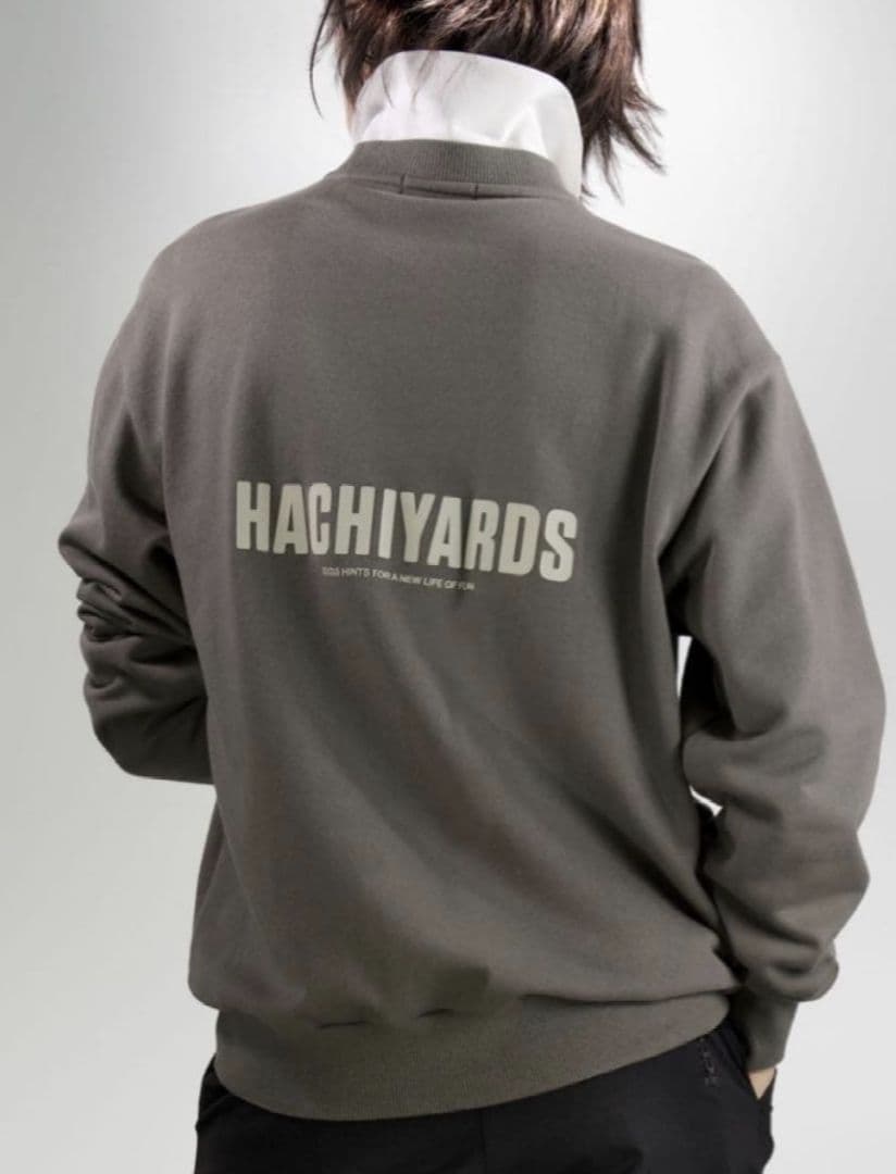 8YARDS ロングスリーブ トレーナー L