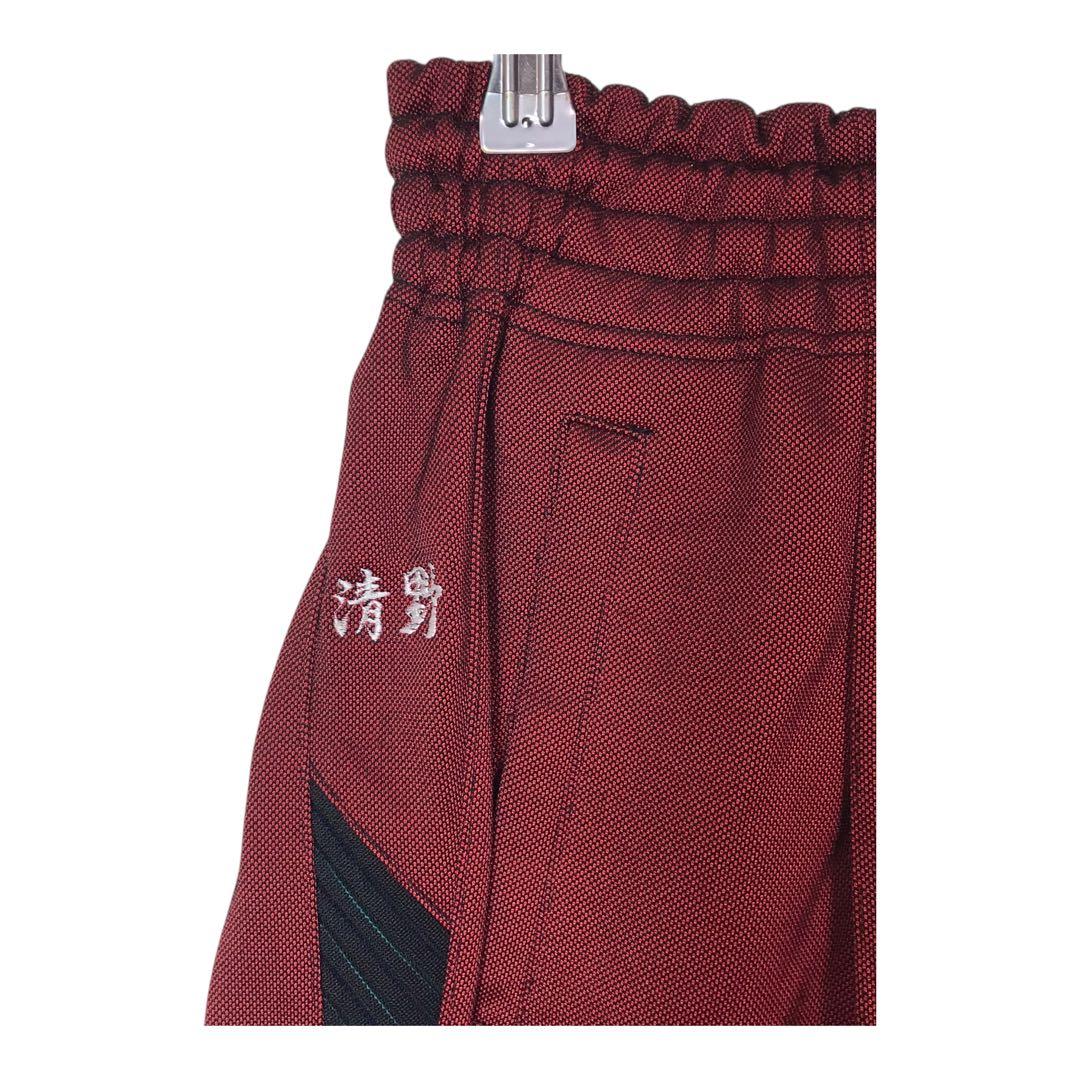 【新品未使用】ミズノ×スーパースター　ジャージ　上下セットアップ　刺繍　ボルドー