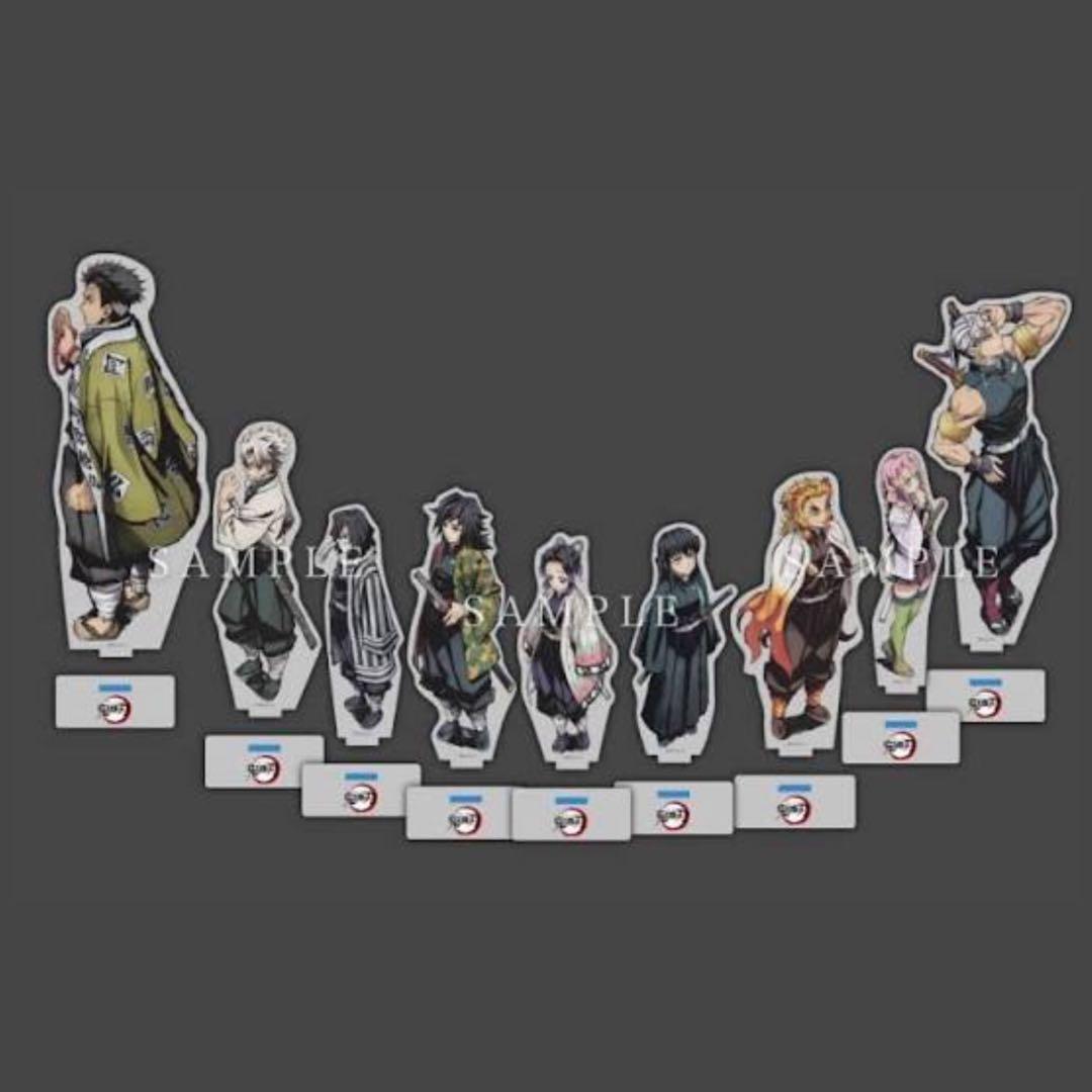 鬼滅の刃　 「柱合会議・蝶屋敷編」　キービジュアルイラスト　アクリルスタンド