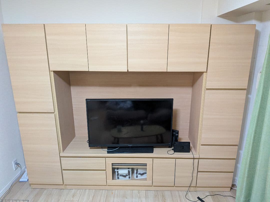壁面収納テレビボード