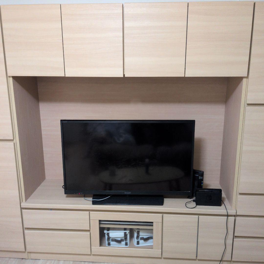 壁面収納テレビボード