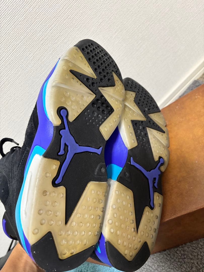 シューズ(男性用) AIR JORDAN 6 RETRO AQUA 26cm