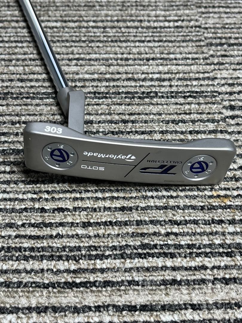 (新品未使用)TaylorMade TP Soto パター ヘッドカバー付き