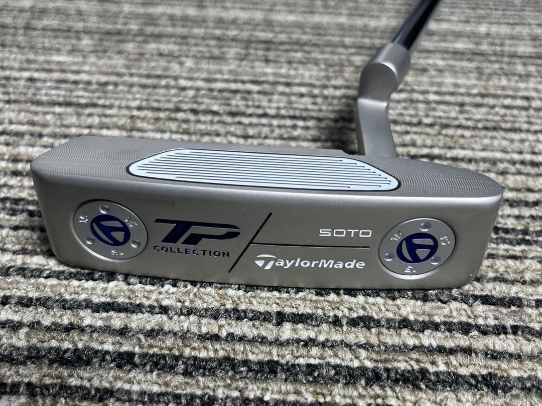 (新品未使用)TaylorMade TP Soto パター ヘッドカバー付き