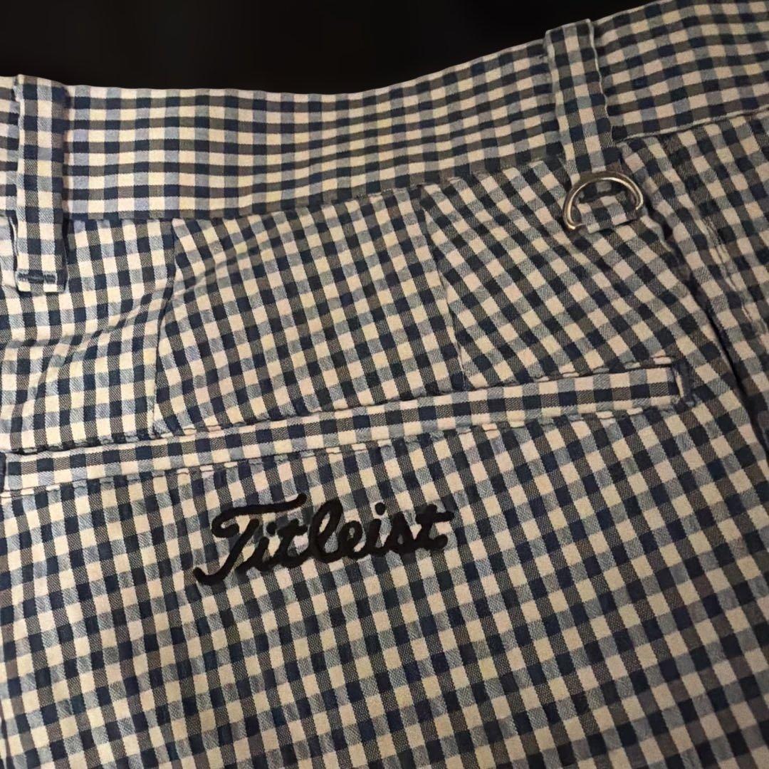Titleist チェック柄 ゴルフパンツ