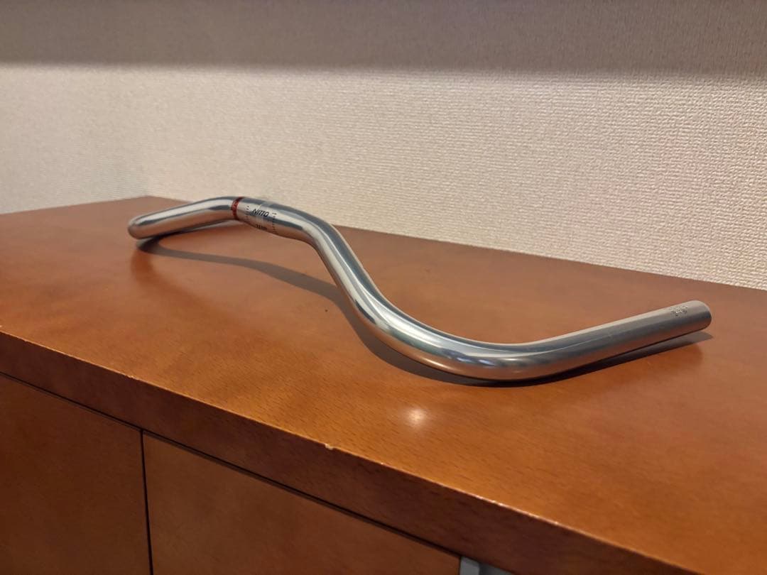 NITTO(日東) B352AA 　プロムナードバー　 ハンドルバー シルバー