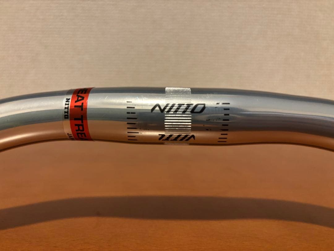 NITTO(日東) B352AA 　プロムナードバー　 ハンドルバー シルバー