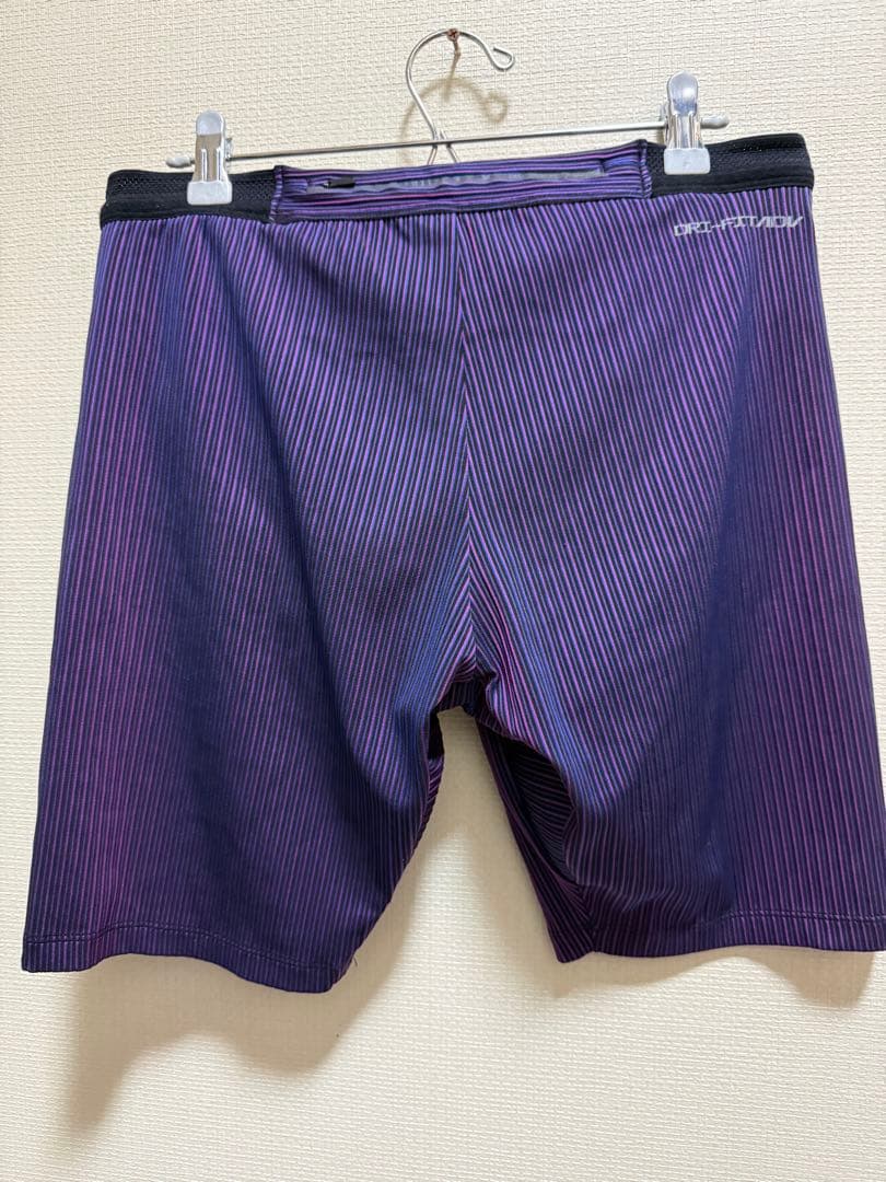 ナイキ エアロスイフト ハーフタイツ 紫 XL