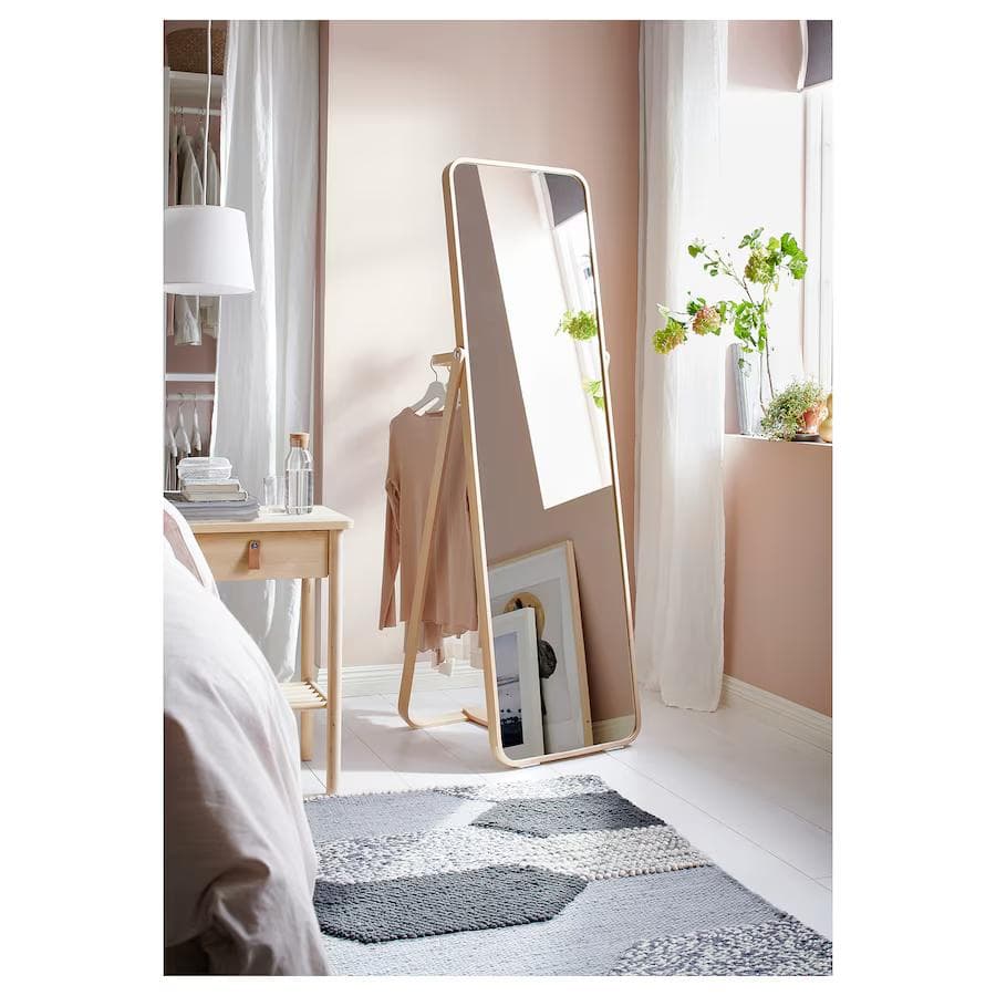 IKORNNES イコルネス スタンドミラー 52x167 cm