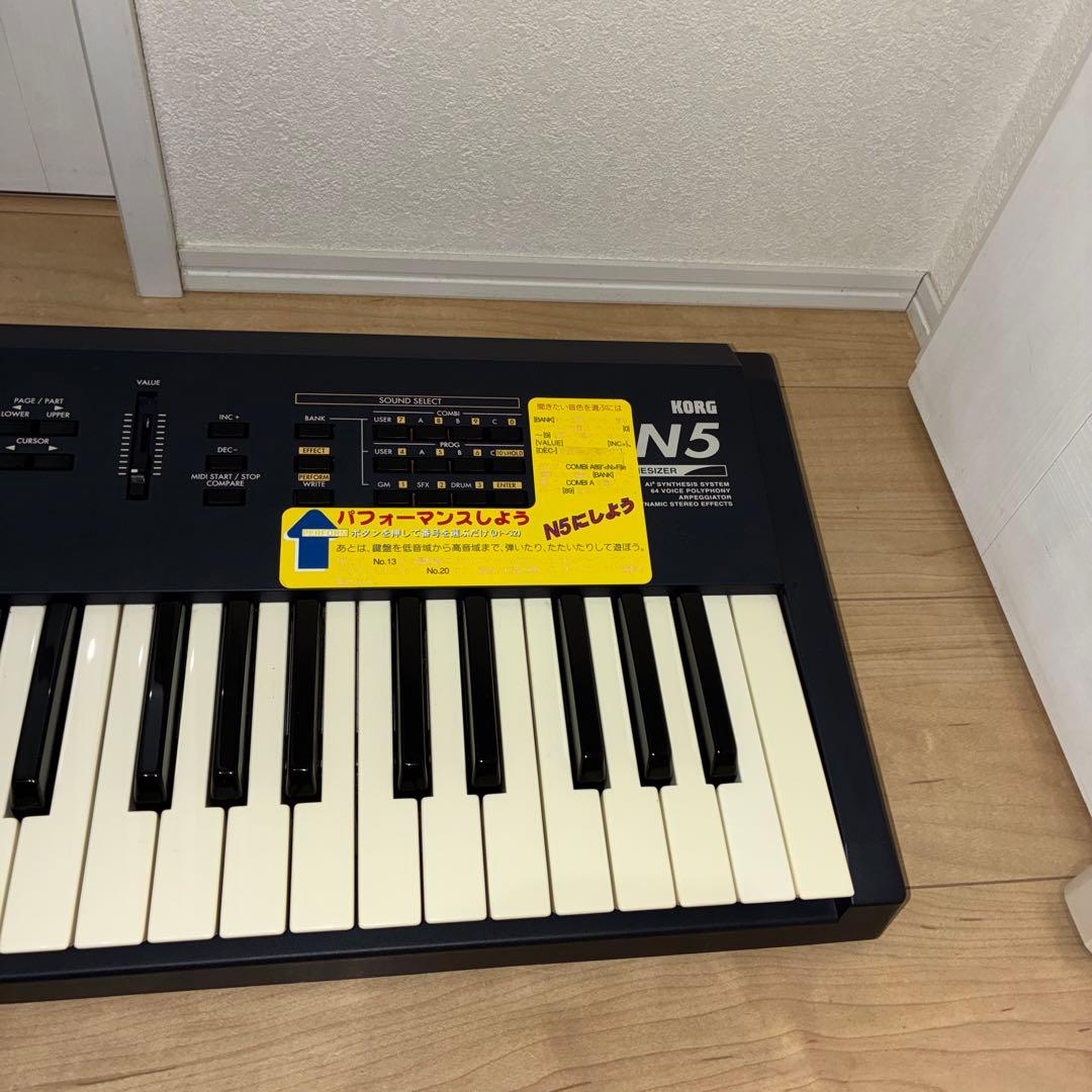 希少な初代N5 動作良好！！KORG N5シンセサイザー