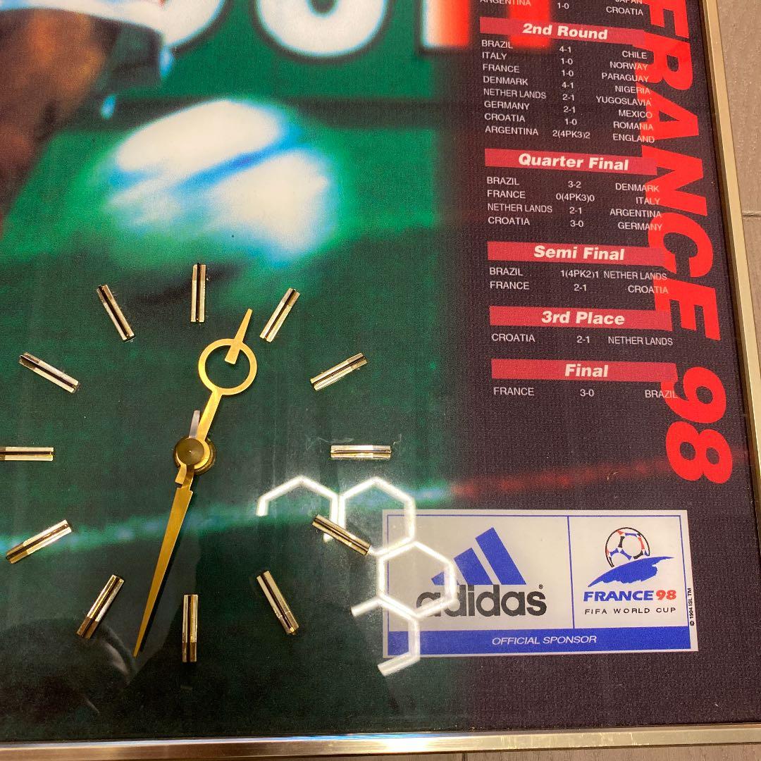 adidas FIFAワールドカップ98フランス/壁掛け時計