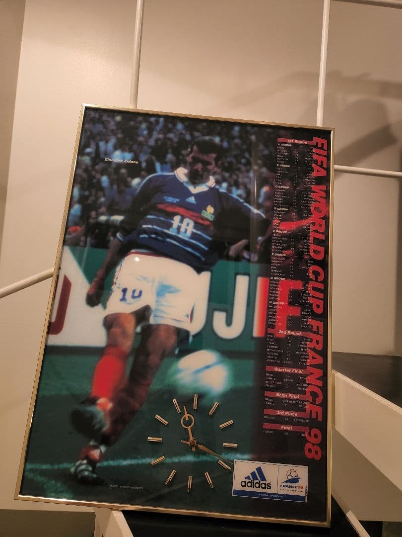 adidas FIFAワールドカップ98フランス/壁掛け時計