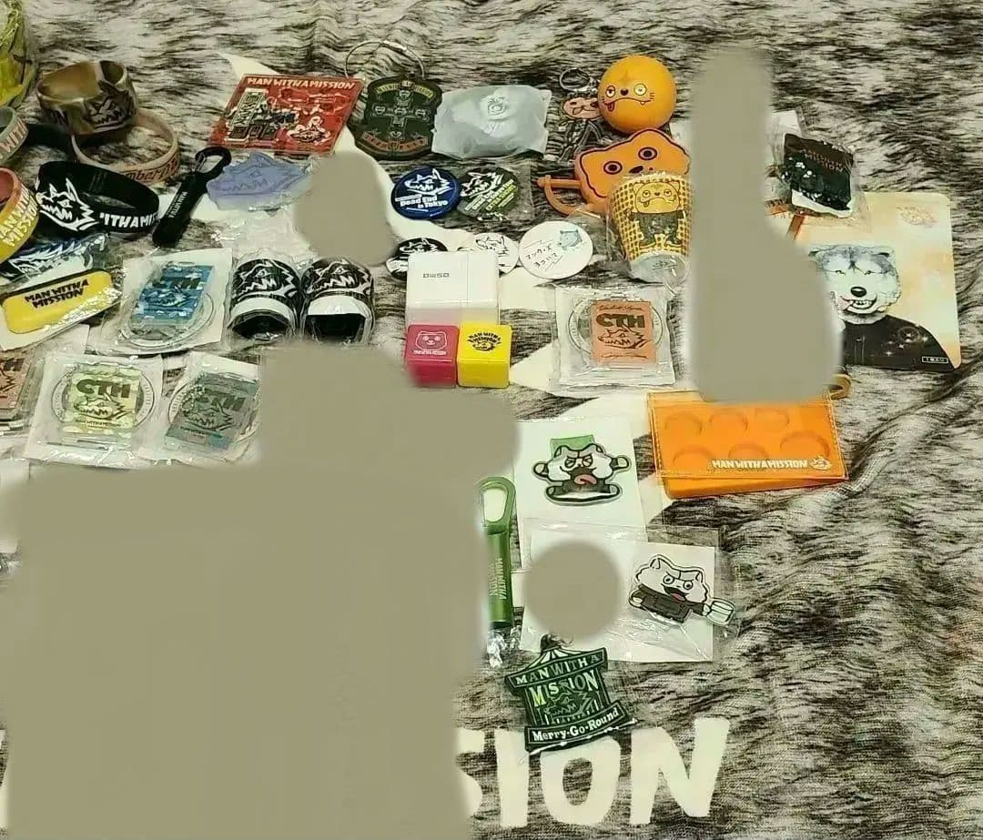 MAN WITH A MISSION　タオル　Tシャツ　小物　100点以上