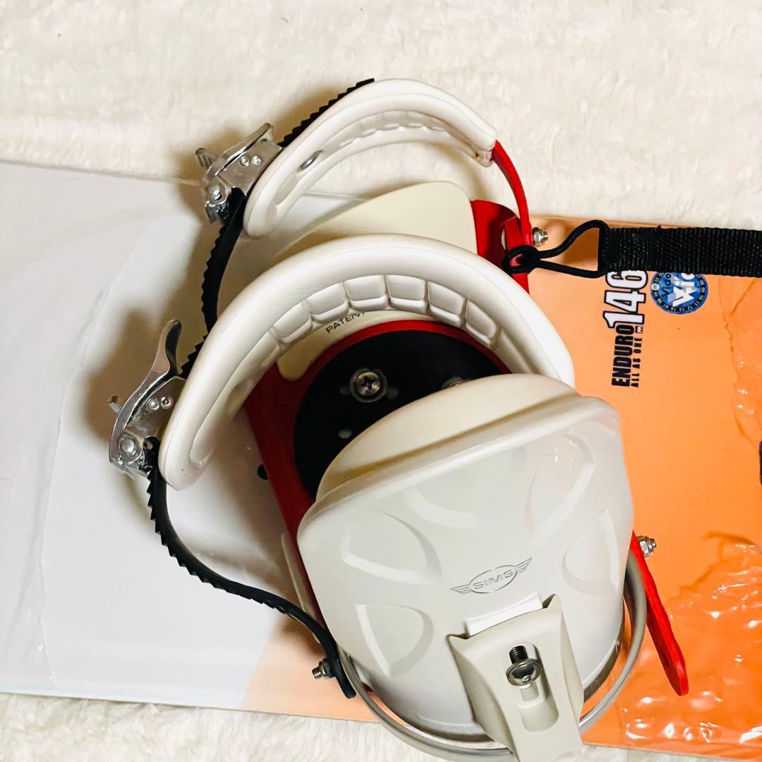 【新品】SIMSスノーボード146cmビンディングS/Mリーシュコード バッグ