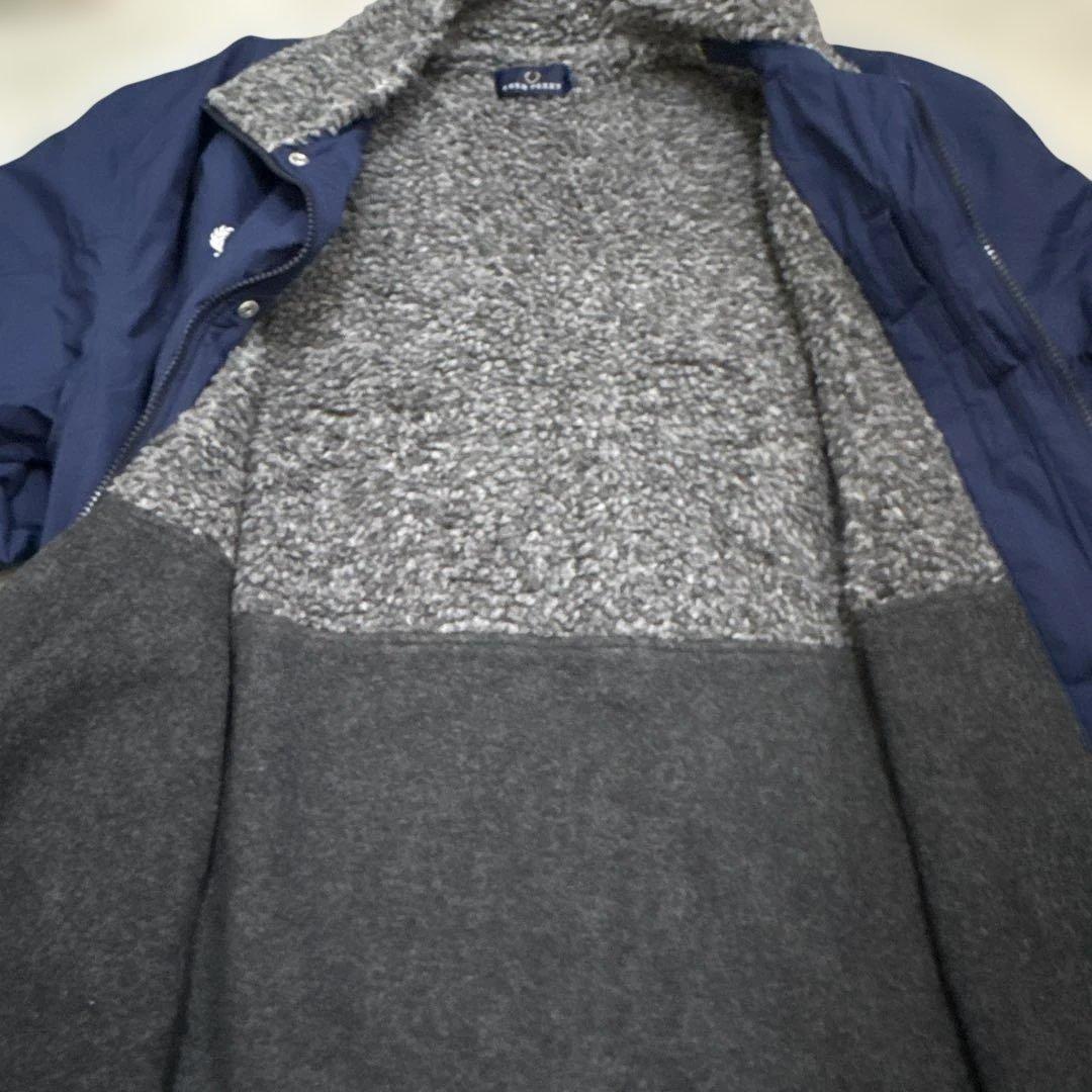 FRED PERRY ネイビー ベンチコート　MENSのS 美品