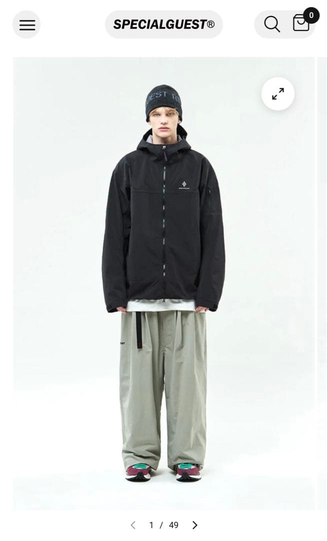 スノーボード ORBAN OUTSHELL JACKET 3LAYER | BLACK L