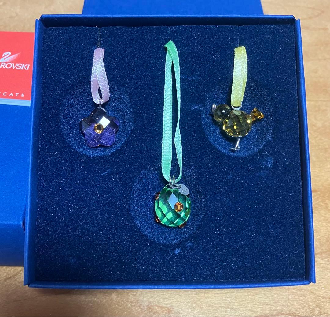 SWAROVSKI ハッピーイースターオーナメント3点セット