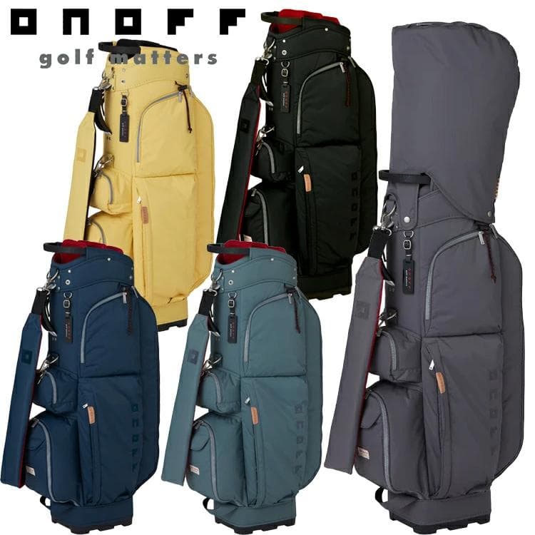 新品 ONOFF オノフ キャディバッグ OB0426 イエロー
