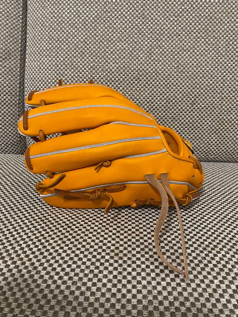 Mizuno Pro 硬式グローブ オレンジ