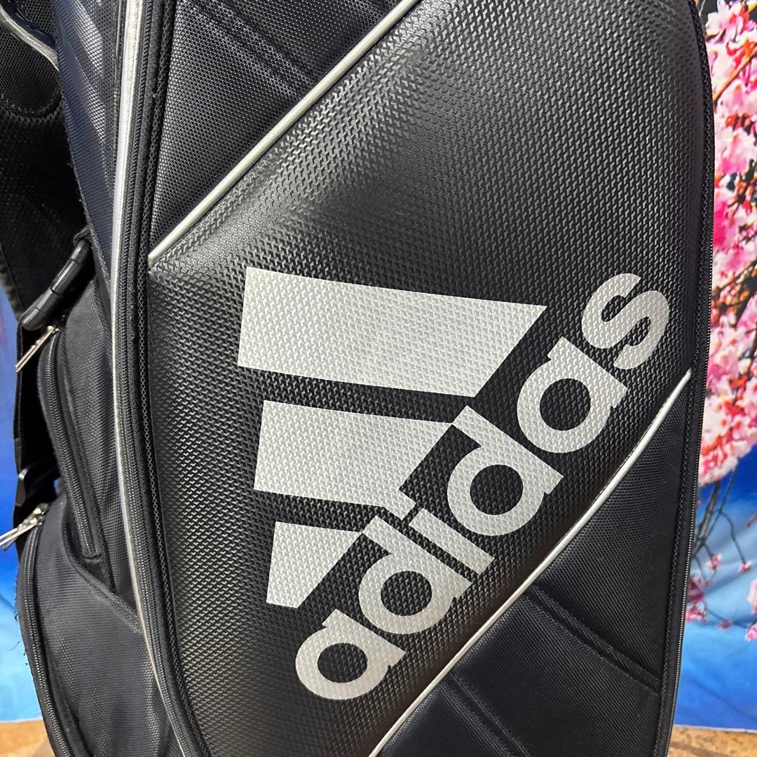 寶BX-1193 adidas アディダス キャディバッグ ブラック 軽量