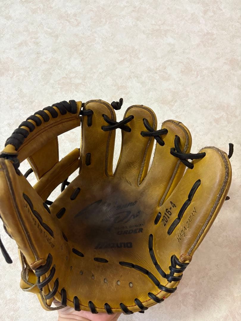 Mizuno Pro 硬式用グローブ 右投げ用