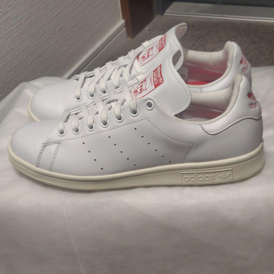 【美品】adidas stansmith レザー スパイクレス ゴルフシューズ
