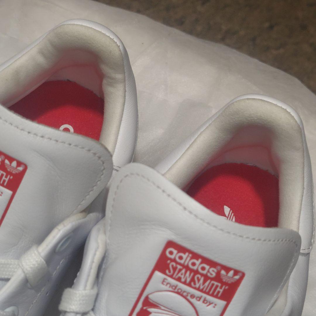 【美品】adidas stansmith レザー スパイクレス ゴルフシューズ