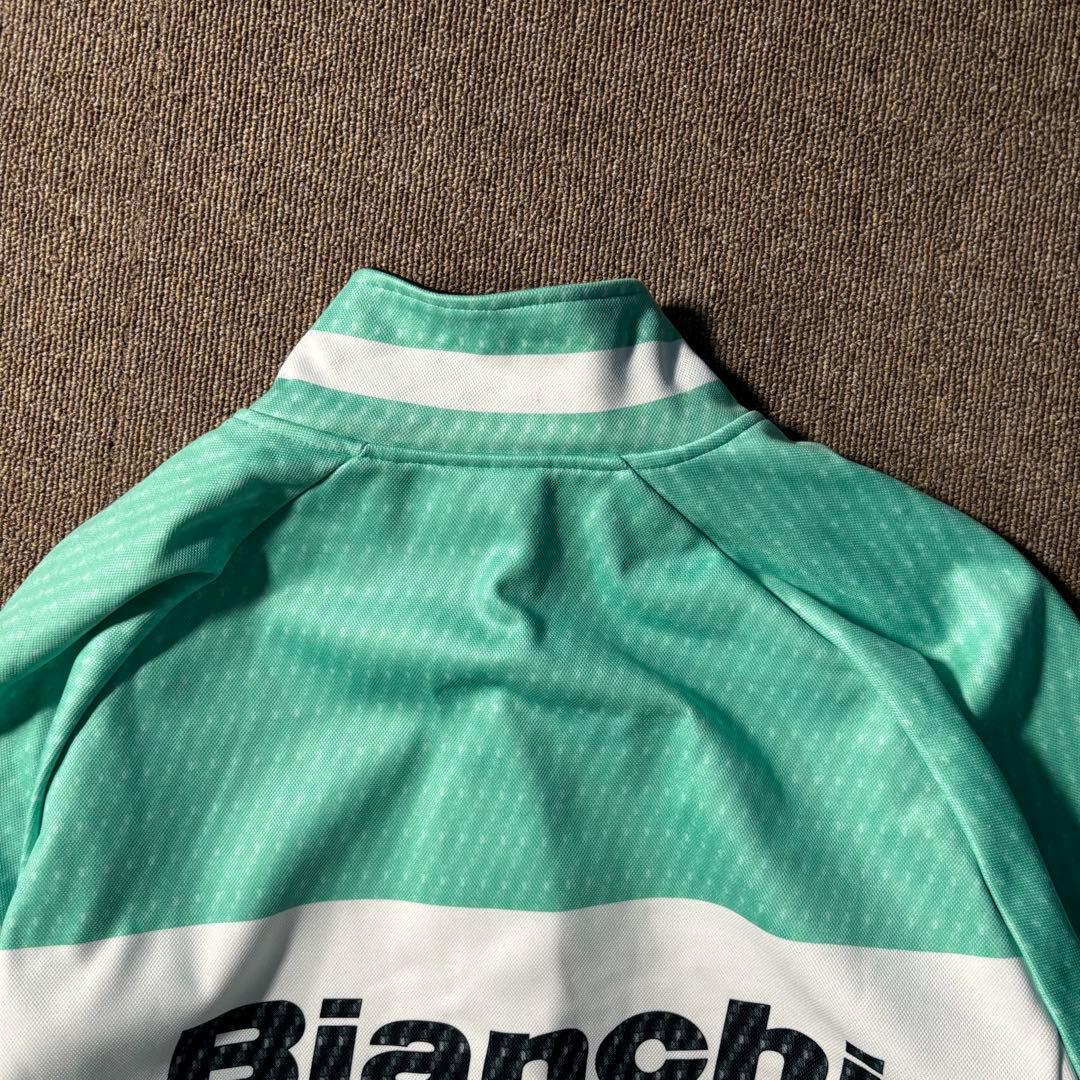 イタリア製 Bianchi ジャージ トラックジャケット サイクルウェア