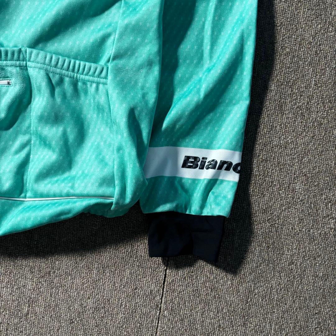 イタリア製 Bianchi ジャージ トラックジャケット サイクルウェア